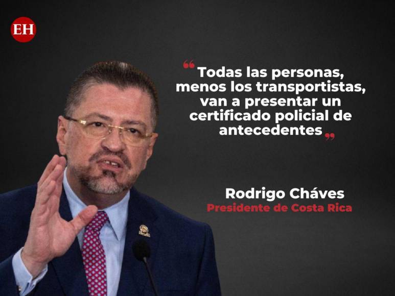 “¡Se acabó el problema!”: Presidente de Costa Rica tras anuncio de suspensión de visas