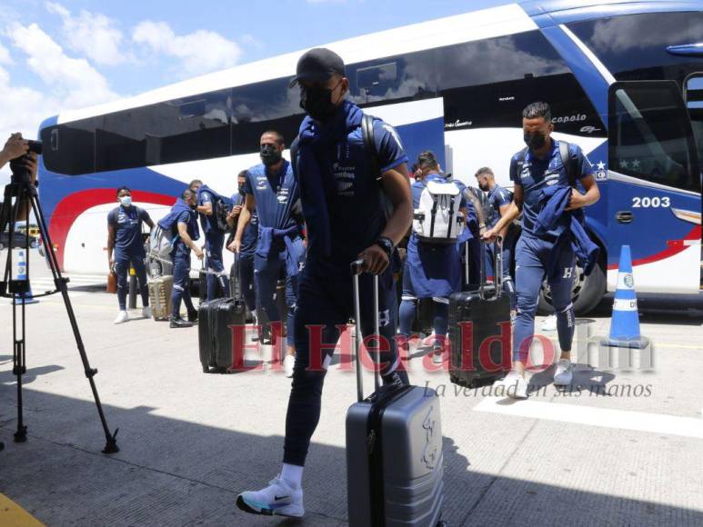 Alegres y motivados a hacer un buen partido: Así llegó la Selección de Honduras a Miami para enfrentar a Argentina