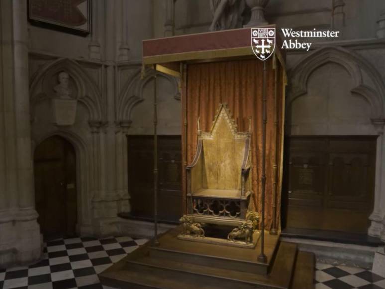 Coronación de Carlos III: la silla de más de 700 años que será el centro de la ceremonia