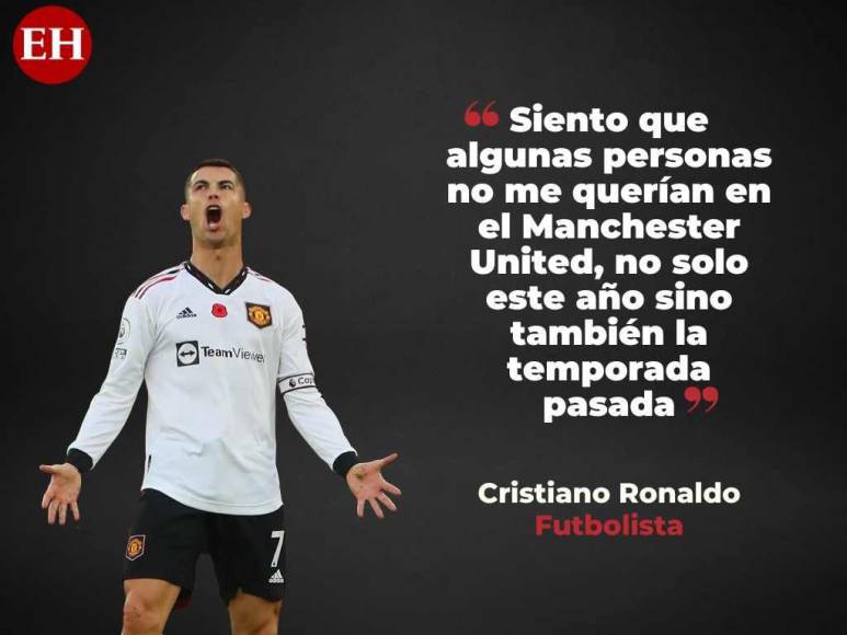 Malestar total: Las polémicas frases de Cristiano Ronaldo contra directivos del Manchester United