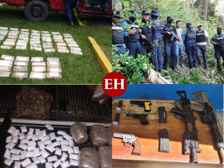 Armas, plantaciones destruidas y droga decomisada: Resultados de operaciones en la conflictiva región de Colón (Fotos)