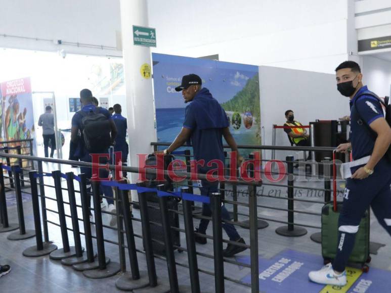 Alegres y motivados a hacer un buen partido: Así llegó la Selección de Honduras a Miami para enfrentar a Argentina