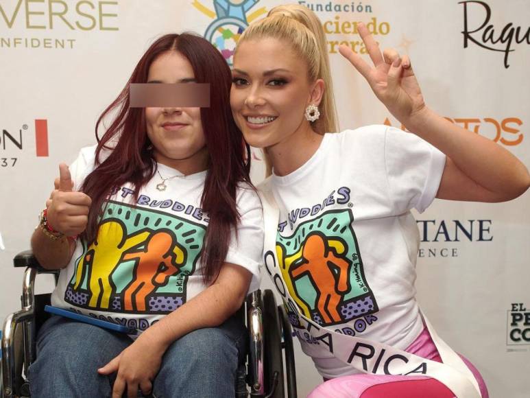 Candidatas de Miss Universo enternecen las redes con su visita a niños