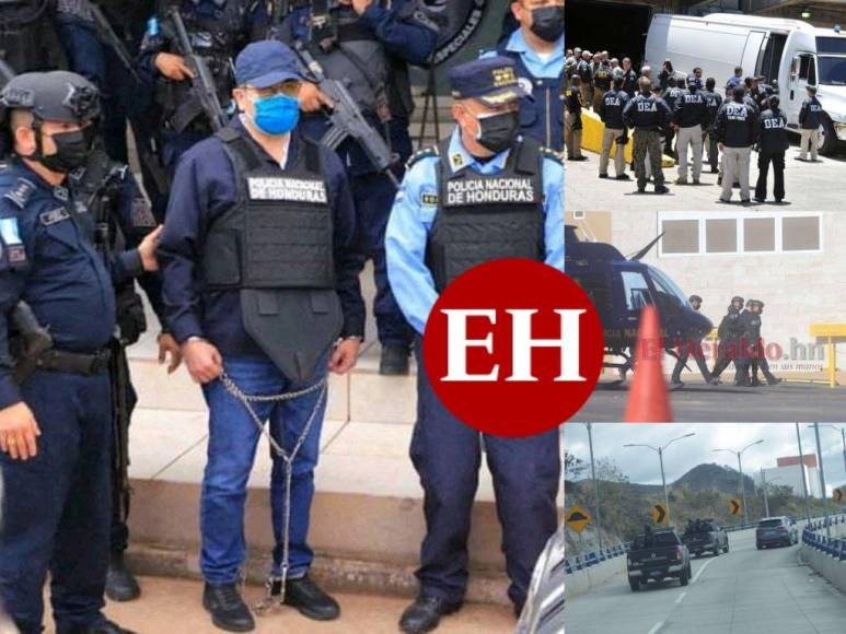 Con megaoperativo y por una ruta no revelada: el plan A y B que tendría las autoridades para la extradición de JOH