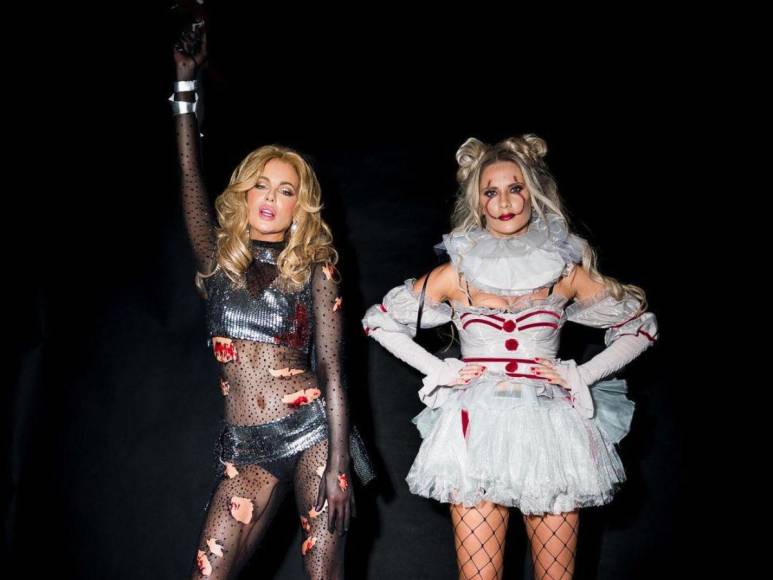 Paris Hilton como Britney Spears y Kendall Jenner como Monroe: Los mejores disfraces de celebridades en Halloween 2023