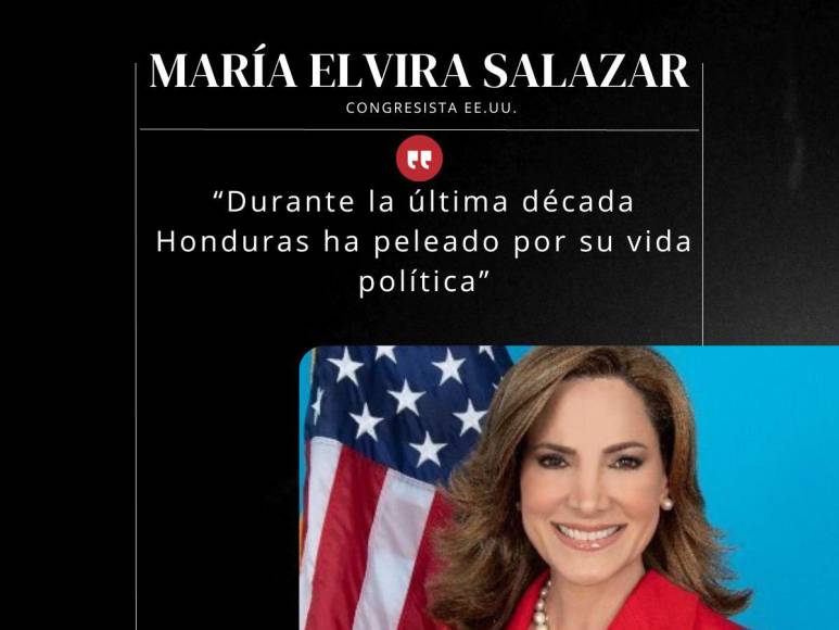 Frases de María Salazar sobre el gobierno de Xiomara Castro