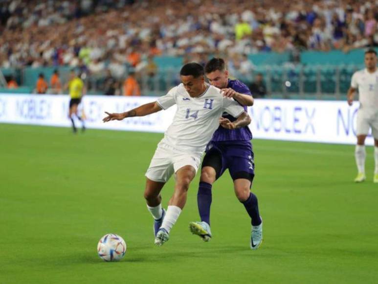 ¿Con variantes? El 11 titular con el que Honduras enfrentaría a Granada en el Estadio Nacional