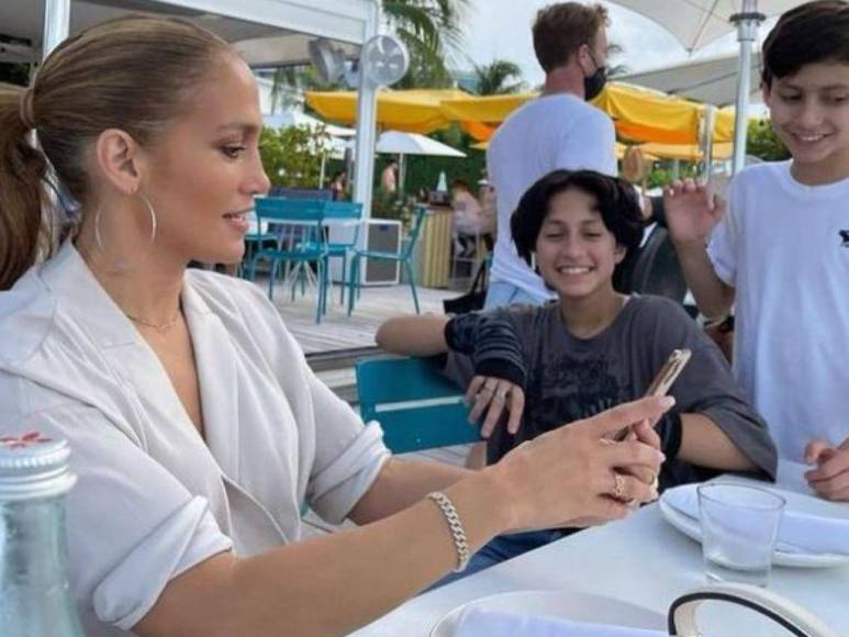 Así es Emme Muñiz, la hija de Jennifer López y Marc Anthony del género no binario