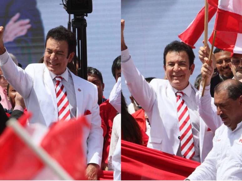 Así fue la juramentación de Salvador Nasralla en el Partido Liberal de Honduras