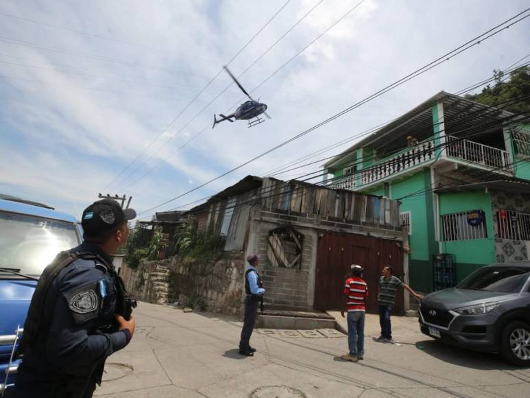 Feroz cerco de seguridad y detenidos en colonia Buenas Nuevas: fotos del crimen de un policía a manos de un pandillero