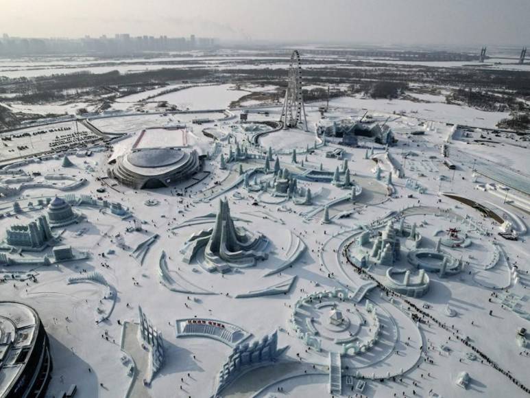 Harbin, la espectacular ciudad china que aloja el festival de nieve y hielo