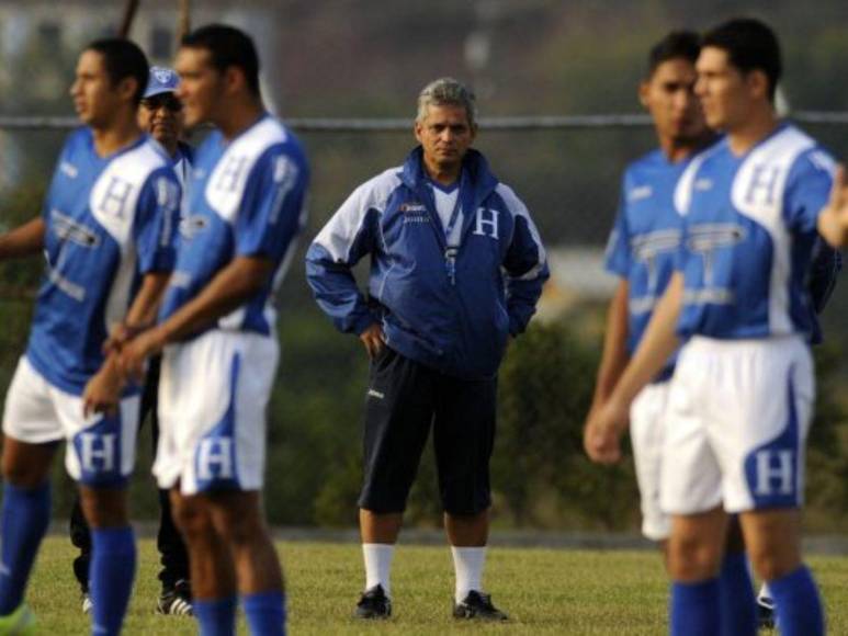 El antes y después de Reinaldo Rueda, nuevo DT de la Selección de Honduras