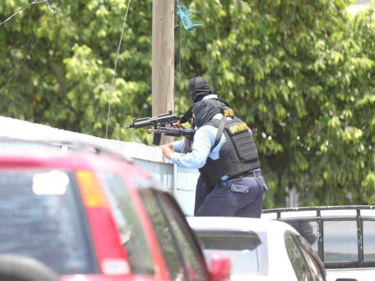 Feroz cerco de seguridad y detenidos en colonia Buenas Nuevas: fotos del crimen de un policía a manos de un pandillero