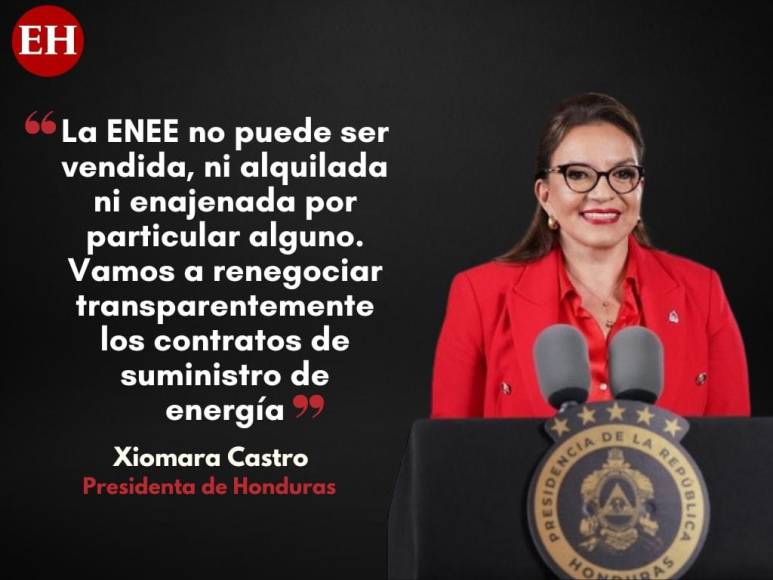 Las mejores frases del Informe de Primeros 100 Días de Gobierno de Xiomara Castro