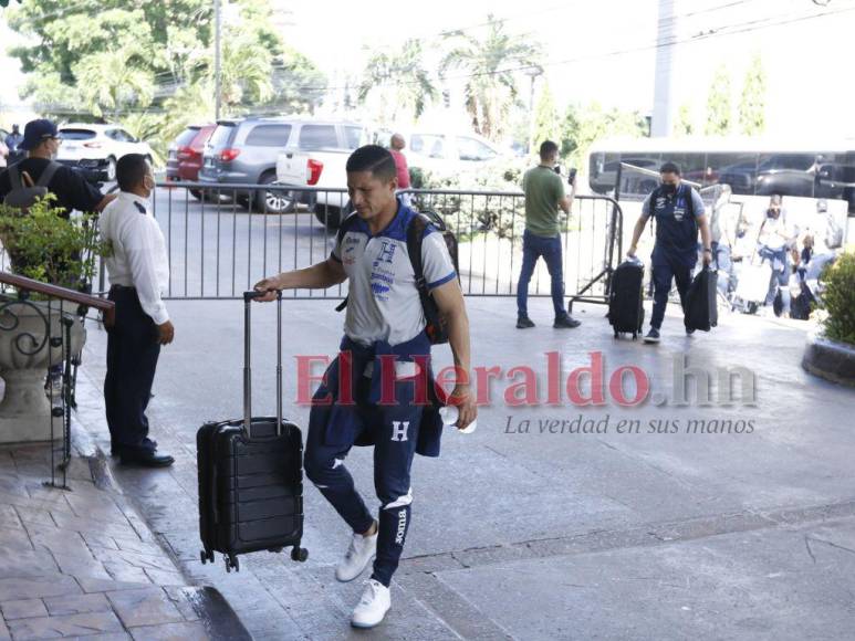 Molestos y sin tiempo para descansar: así llegó la Selección de Honduras tras estar varada en Curazao