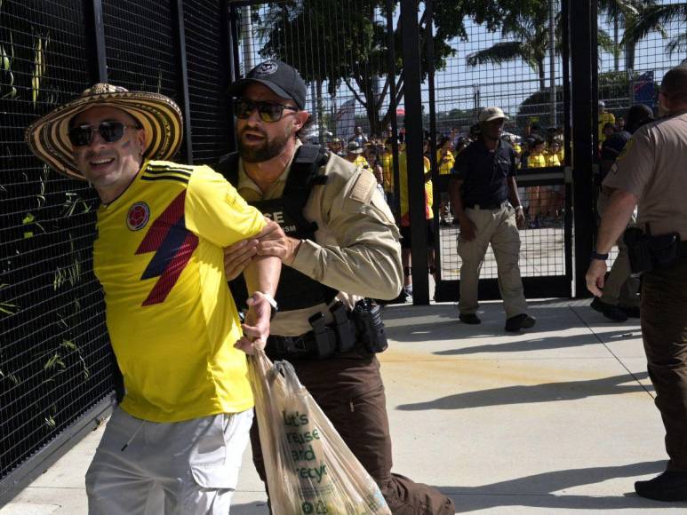 Argentina vs Colombia: varios detenidos por disturbios previo a final de Copa América