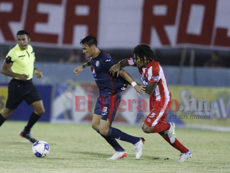 Festín azul y tristeza ceibeña: La goleada 3-0 del Motagua ante Vida en imágenes