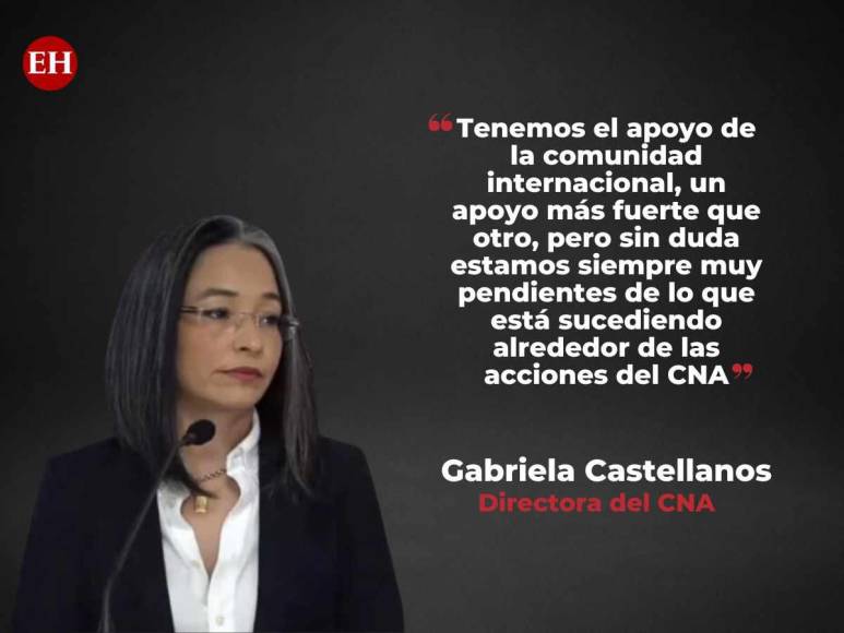 Las frases de Gabriela Castellanos sobre su salida de Honduras tras recibir amenazas