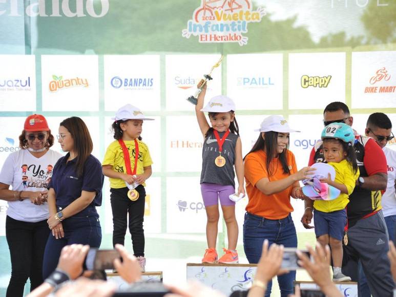 Niñas ganadoras de la Vuelta Infantil 2023, todas las categorías