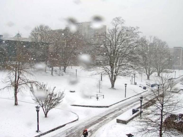 Las imágenes que dejan las tormentas de nieve que azotan Estados Unidos este fin de semana