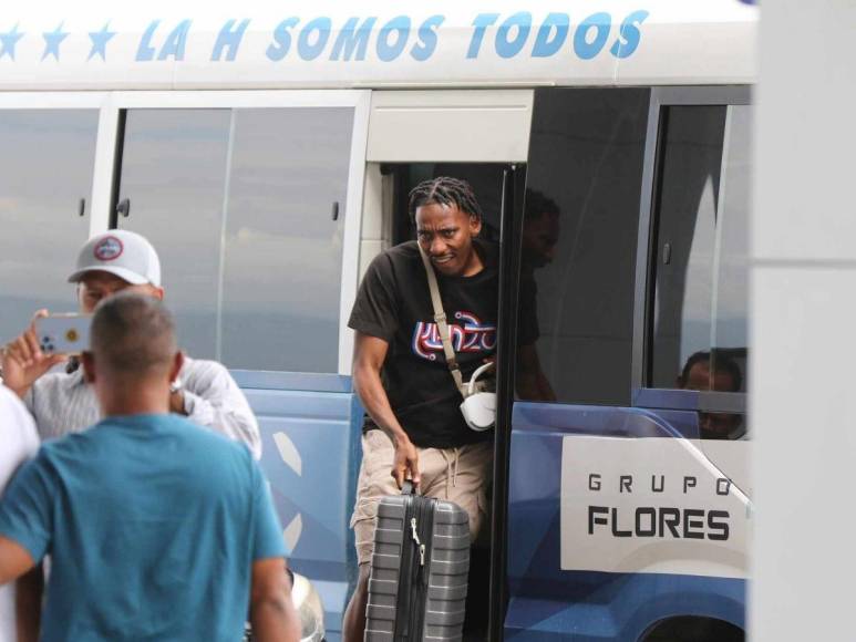 Los legionarios de la selección dicen “adiós” a Honduras