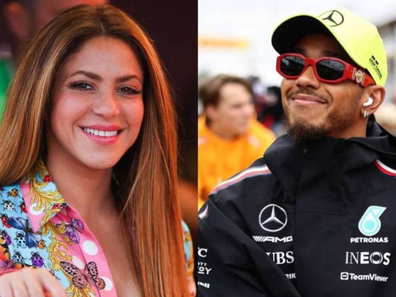 ¿Relación en secreto? Los rumores que reviven el interés de Lewis Hamilton hacia Shakira