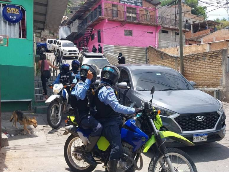 Feroz cerco de seguridad y detenidos en colonia Buenas Nuevas: fotos del crimen de un policía a manos de un pandillero