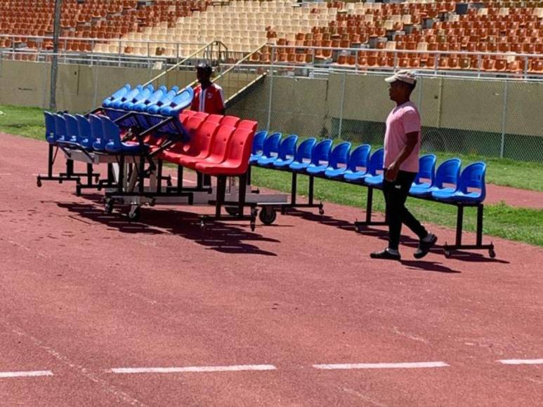 Con césped impecable y algunos descuidos: así es el Félix Sánchez, estadio donde Honduras enfrentará a Cuba