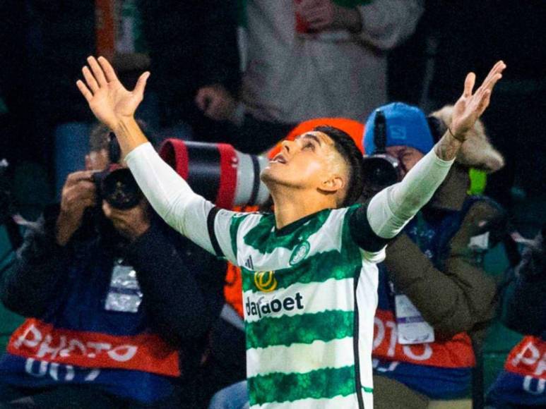 Así celebró Luis Palma su primer gol de la Champions League