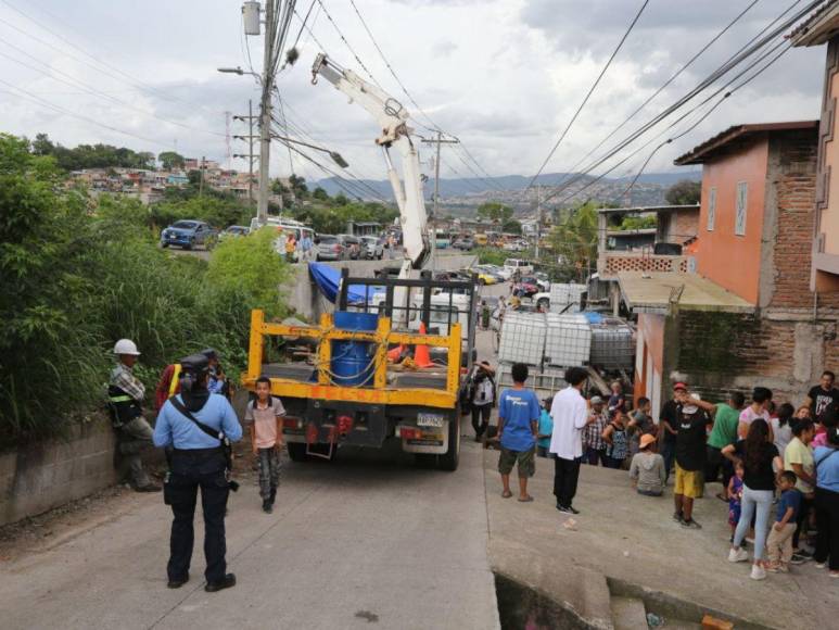 Consternación en colonia Las Pavas por hombre que murió electrocutado