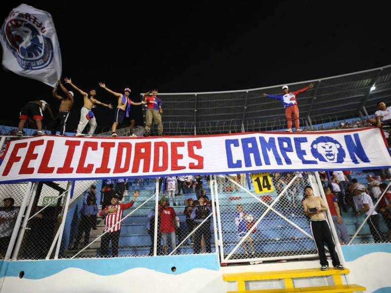 Las primeras imágenes del festejo olimpista tras conquistar la copa 36 ante Potros