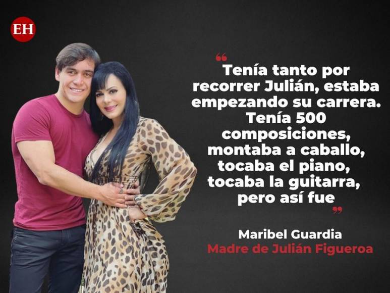 Maribel Guardia relata la dura despedida a su hijo Julián Figueroa