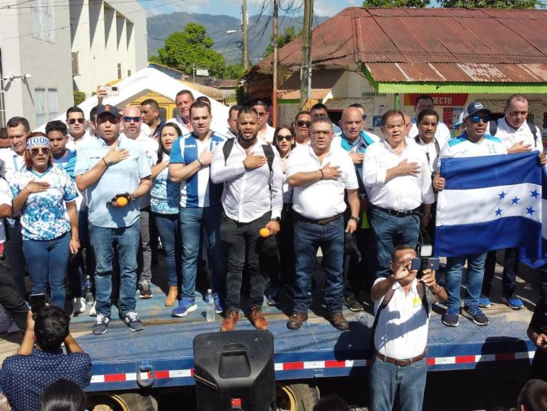 Olanchito dice ‘Libre nunca más’: imágenes de la marcha ‘Por Honduras’