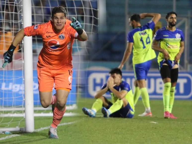 ¡Alegría y llanto! Emotivo festejo de Rougier al clasificar Motagua a semis