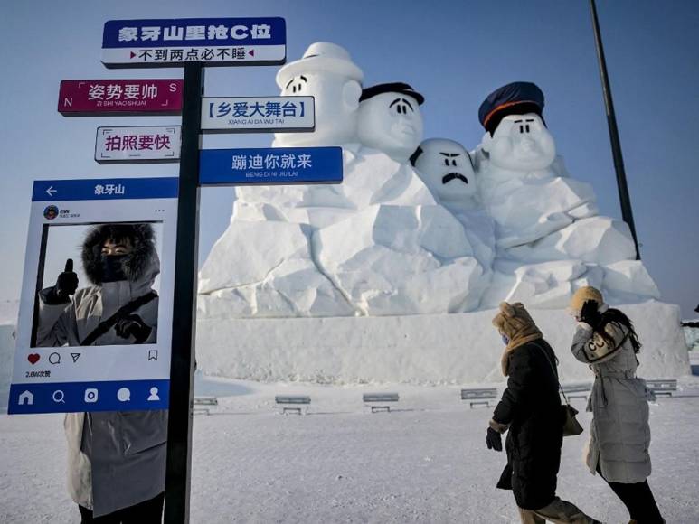 Harbin, la espectacular ciudad china que aloja el festival de nieve y hielo