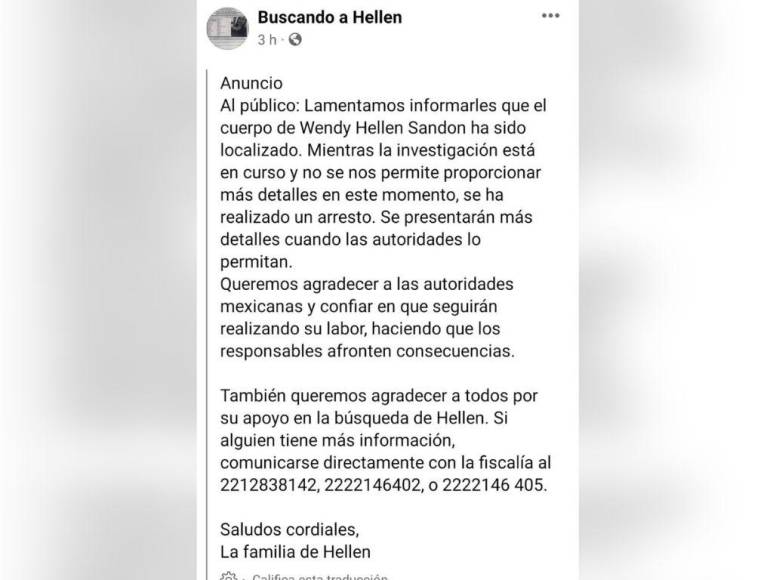 ¿Qué se sabe del crimen de la estilista peruana Wendy Sandon en Puebla?