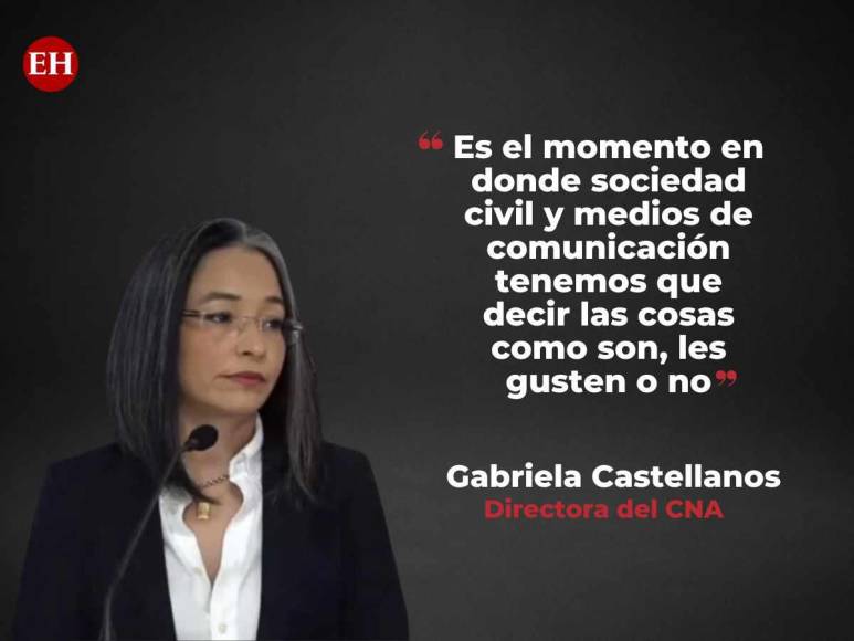 Las frases de Gabriela Castellanos sobre su salida de Honduras tras recibir amenazas