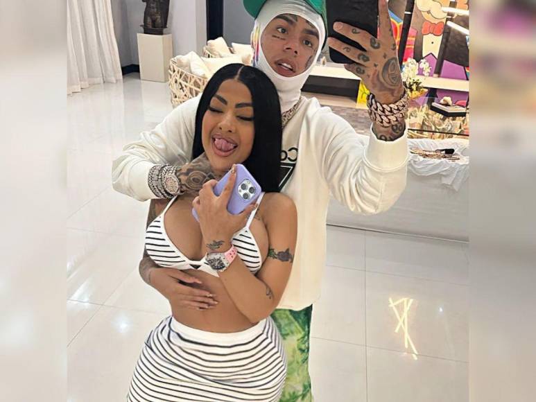 Llamó desesperada dos veces al 911: lo que se sabe de la presunta agresión de Tekashi 6ix9ine a Yailin “la más viral”