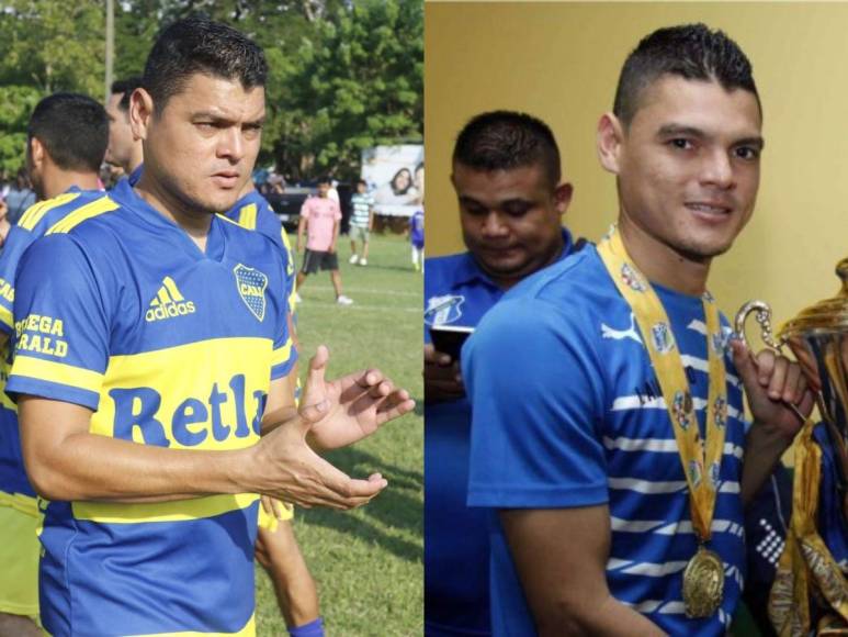 Antes y después de exjugadores que destacaron en el fútbol hondureño