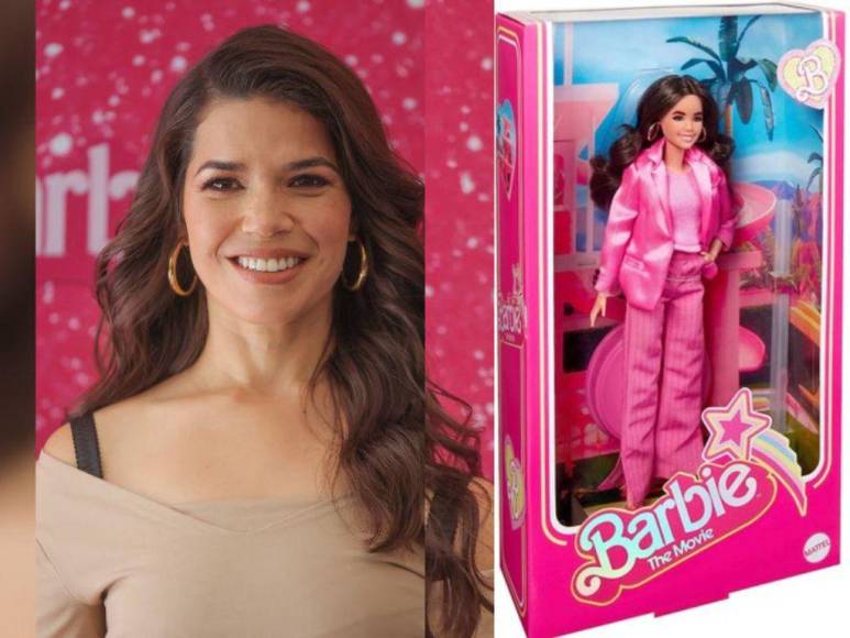 Así luce la muñeca Barbie inspirada en la actriz hondureña America Ferrera