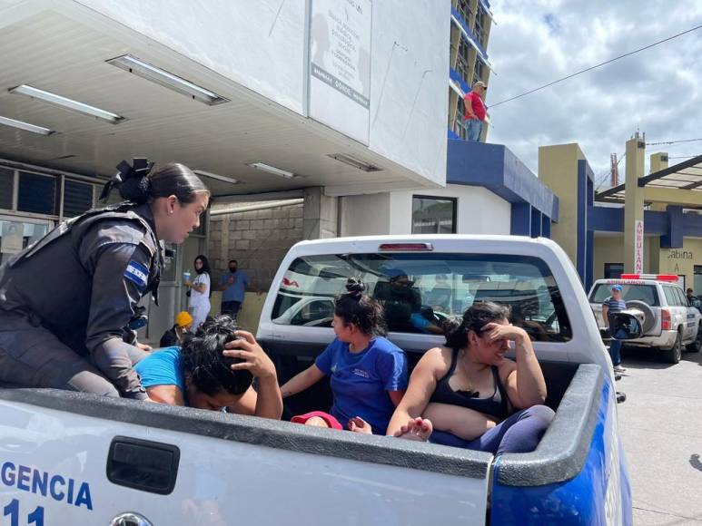 Con lesiones en sus piernas: así fue el ingreso al Hospital Escuela de las primeras heridas en reyerta en Cefas