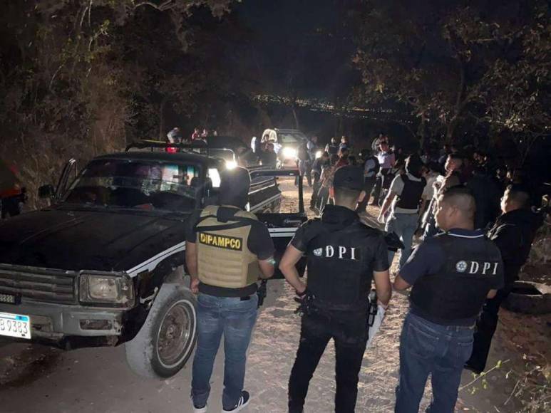 Fueron emboscados por unos 12 hombres armados: así avanzan las investigaciones sobre masacre en Comayagua