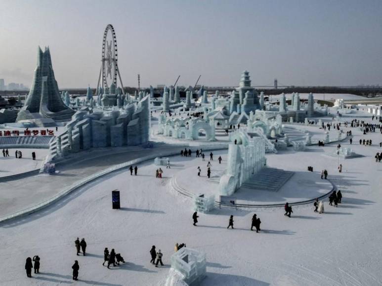 Harbin, la espectacular ciudad china que aloja el festival de nieve y hielo