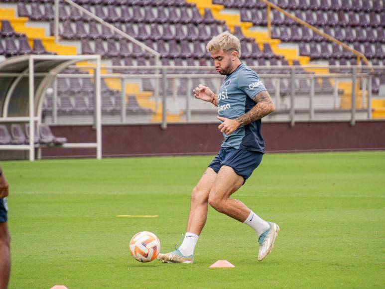 Así se vivió el entrenamiento del Motagua para vencer al Saprissa