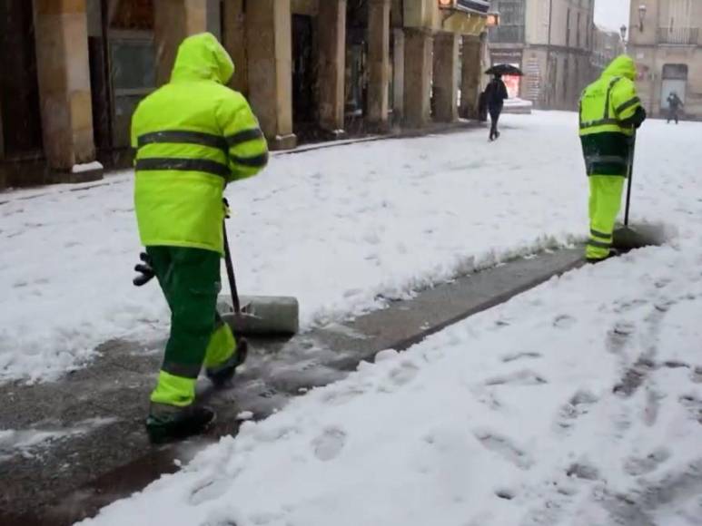 Las imágenes que dejan las tormentas de nieve que azotan Estados Unidos este fin de semana