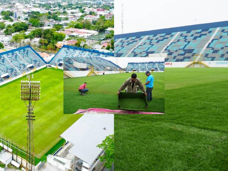 Definen fecha para reapertura del estadio Morazán ¡La grama ya está lista!