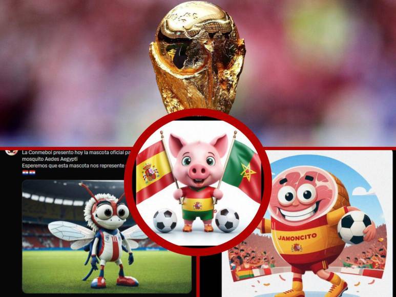 Memes del Mundial 2030, mira las mascotas que rondan en las redes sociales de X