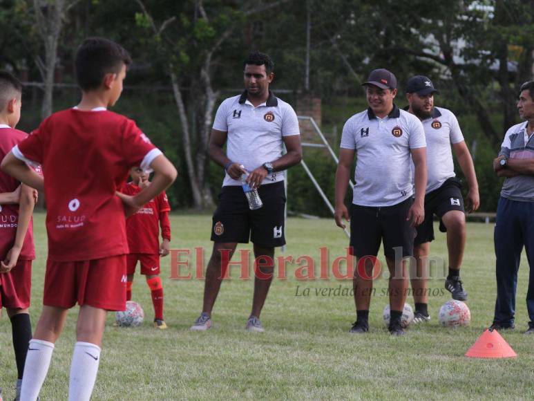 Servicio a la comunidad y formación de talentos: Así son los trabajos en Meta Academia Deportiva, proyecto de Irvin Reyna en Siguatepeque