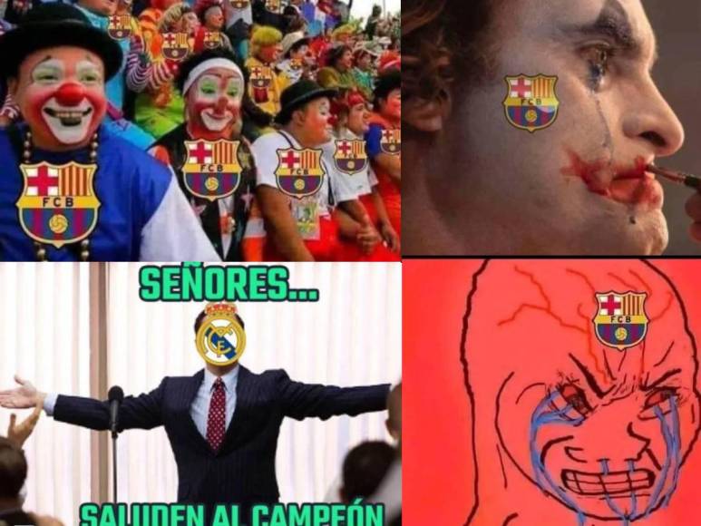 Real Madrid campeón de Champions y los memes atacan a aficionados de Barcelona