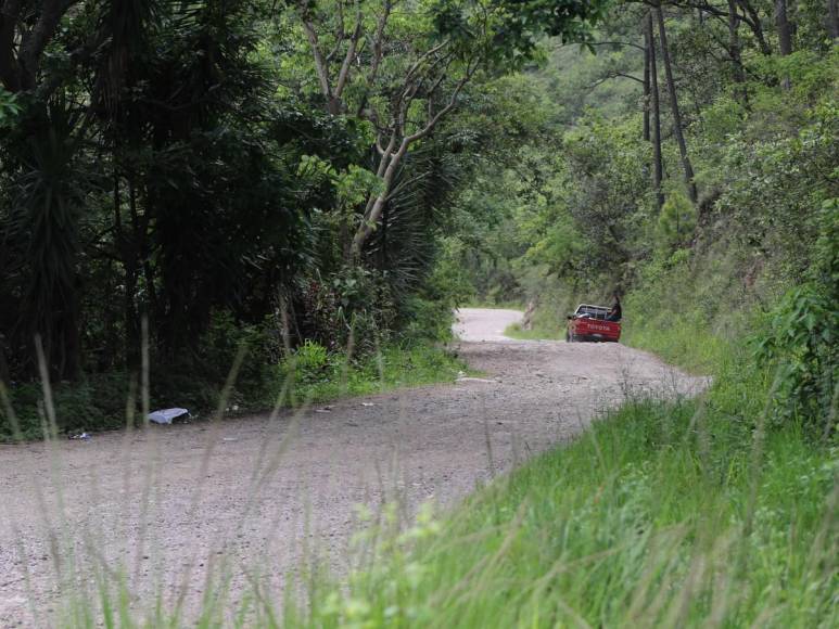 Fotos: Raspan la calle de alivio de la carretera al sur de la capital